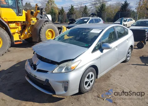 2013 Toyota Prius Three from USA, damaged, VIN JTDKN3DU7D5635234